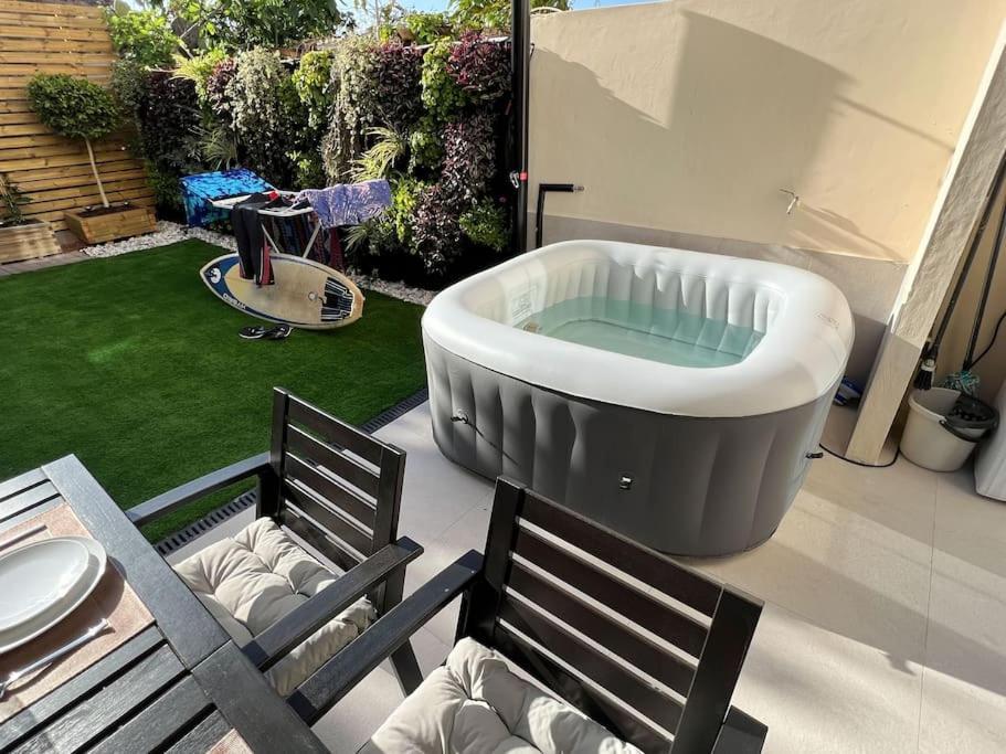 Relaxing Garden Los Cristianos Con Jacuzzi Y Barbacoa Arona  Buitenkant foto